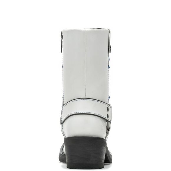 Harley-Davidson Womens Korsen Flame White Boots (NWT) - Picture 7 of 7